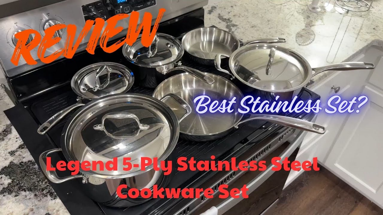 LEGEND COOKWARE 5-Ply Stainless Steel Cookware Set Review