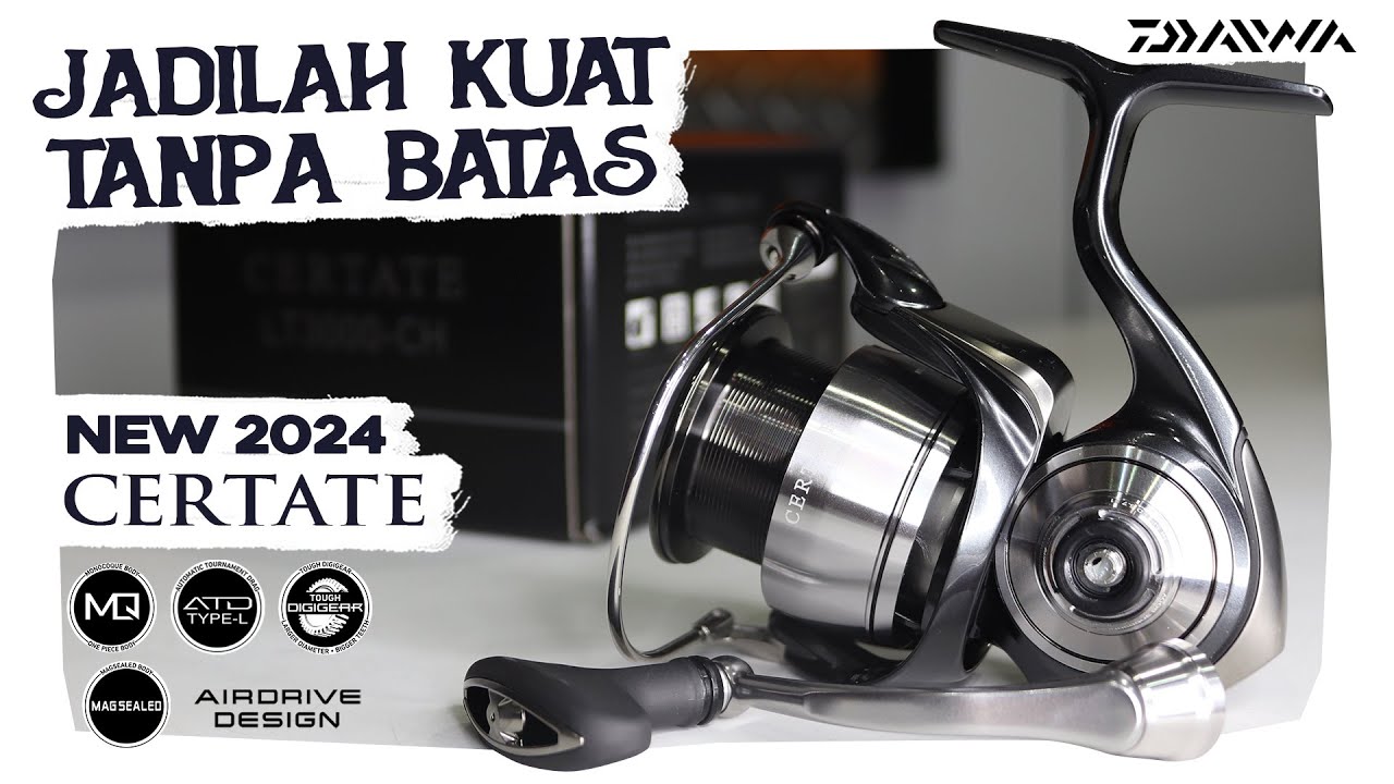 Daiwa Certate 2024 | Peningkatan Fitur Lebih Kuat