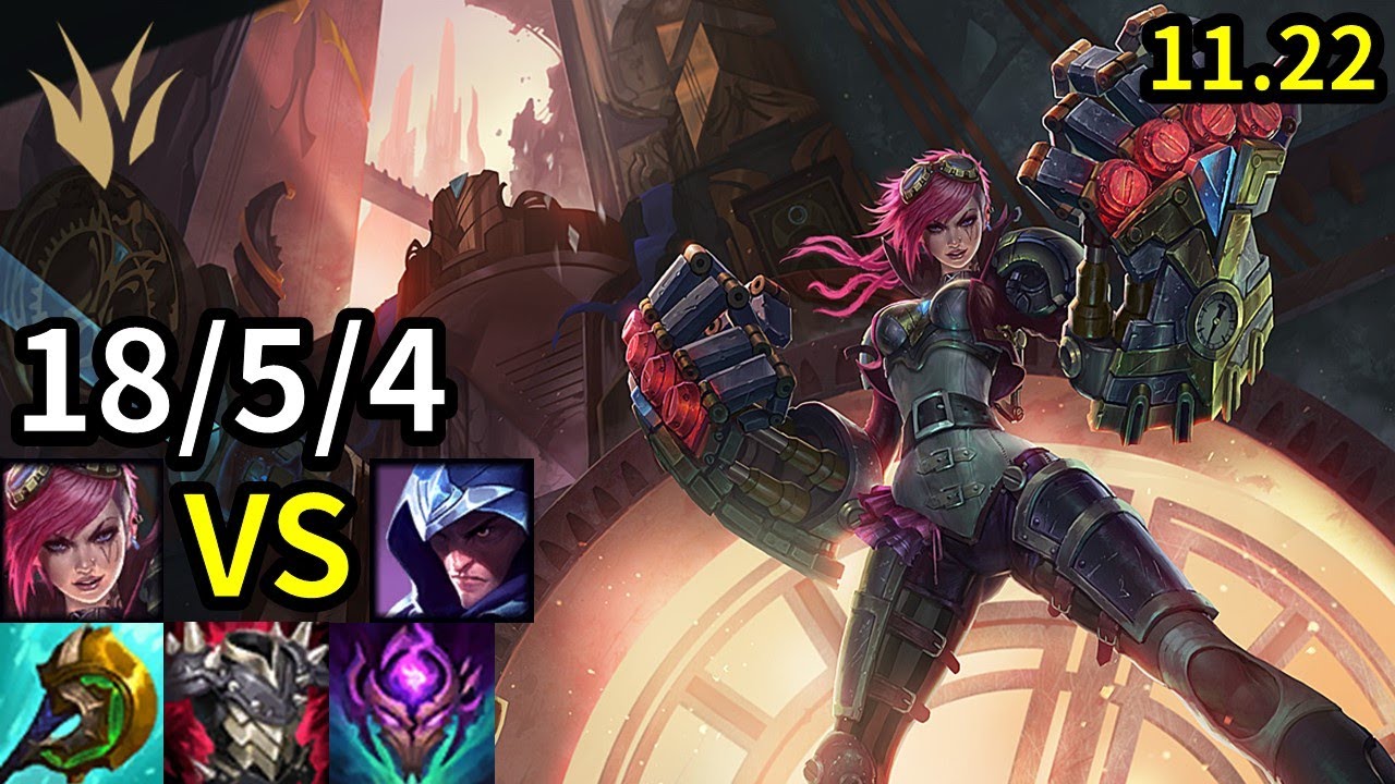 Vi Jungle vs Talon - KR Grandmaster | Patch 11.22