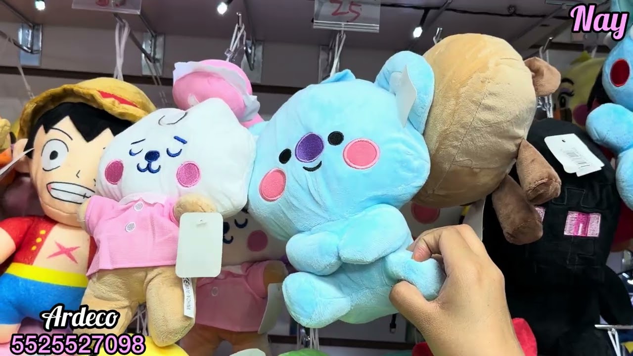 Están volando Peluches de $25 pesos en Centro CDMX | Aqui surten Mayoristas | Cajas sorpresa 