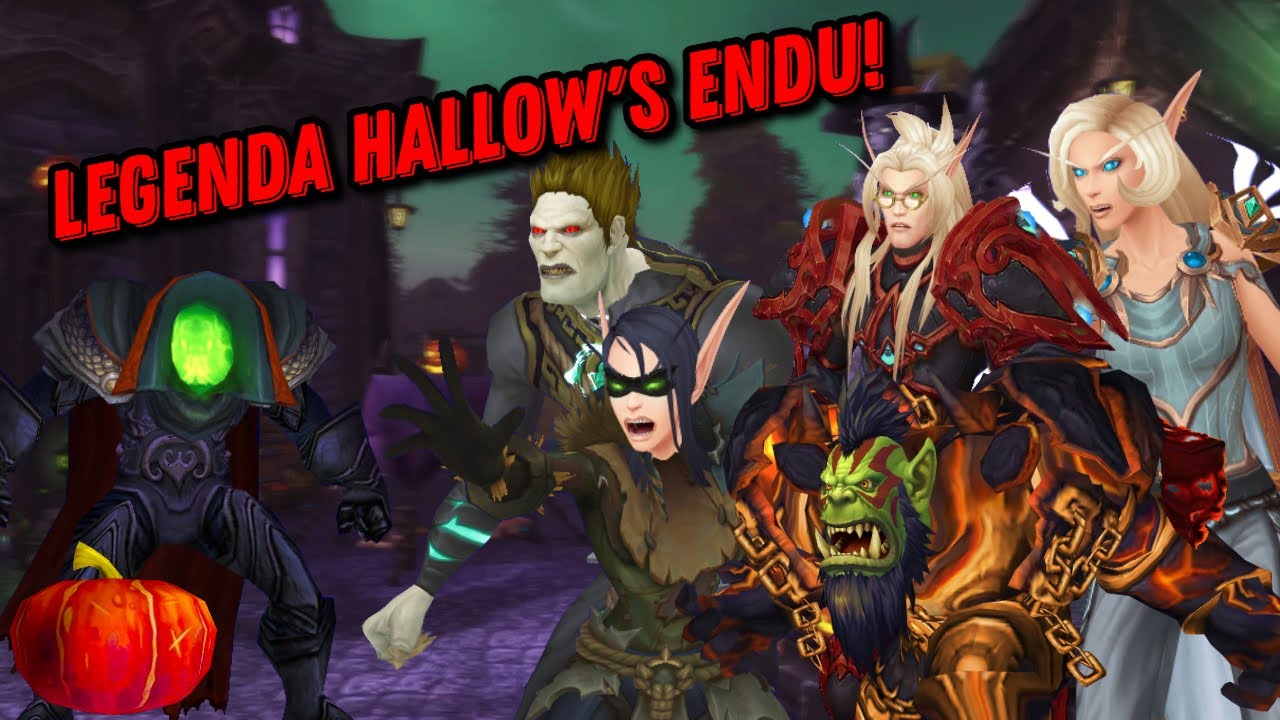 Temná legenda Hallow's Endu | WoW Machinima Parody CZ
