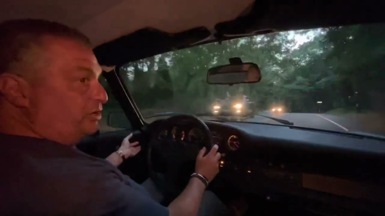 1976 Porsche 911 Turbo Carrera Road Test Passenger POV