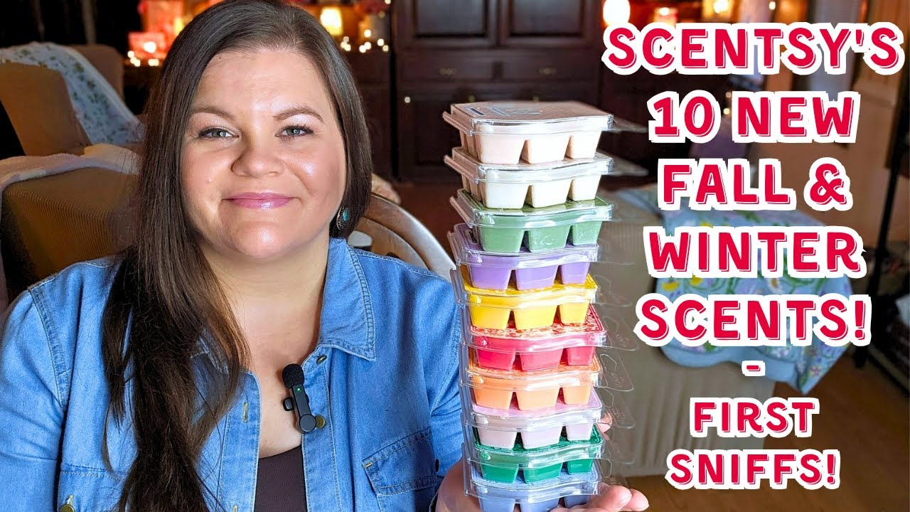 Scentsy 10 New Fall & Winter 2025 Bars - First Sniffs! #scentsy #fragrance #waxcommunity #wax