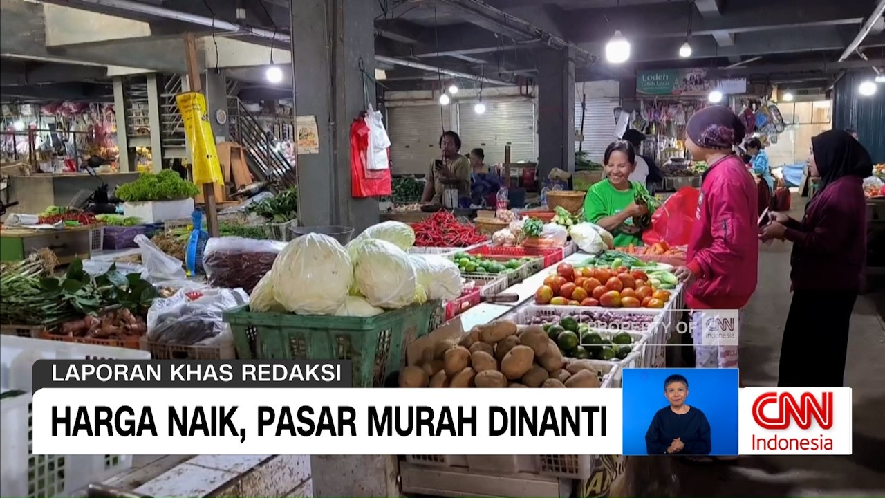 Harga Naik, Pasar Murah Dinanti Warga Saat Ramadan