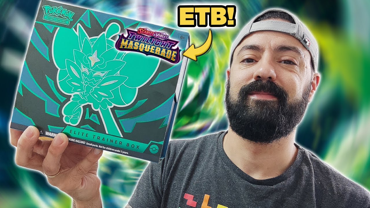 ABRO LA ELITE TRAINER BOX DE TWILIGHT MASQUERADE - CARTAS POKEMON 2024