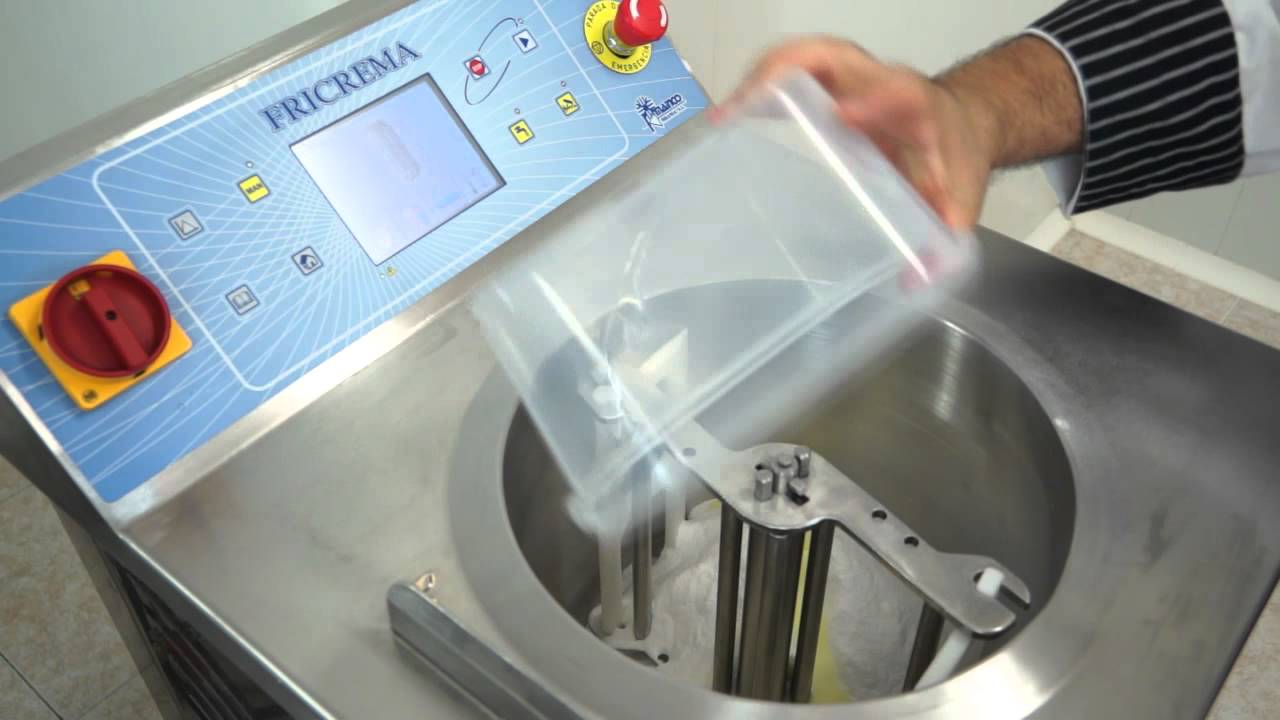 Pasteurizadores - Sorbete Limón con pasteurizador mantecadora Fricrema PM25