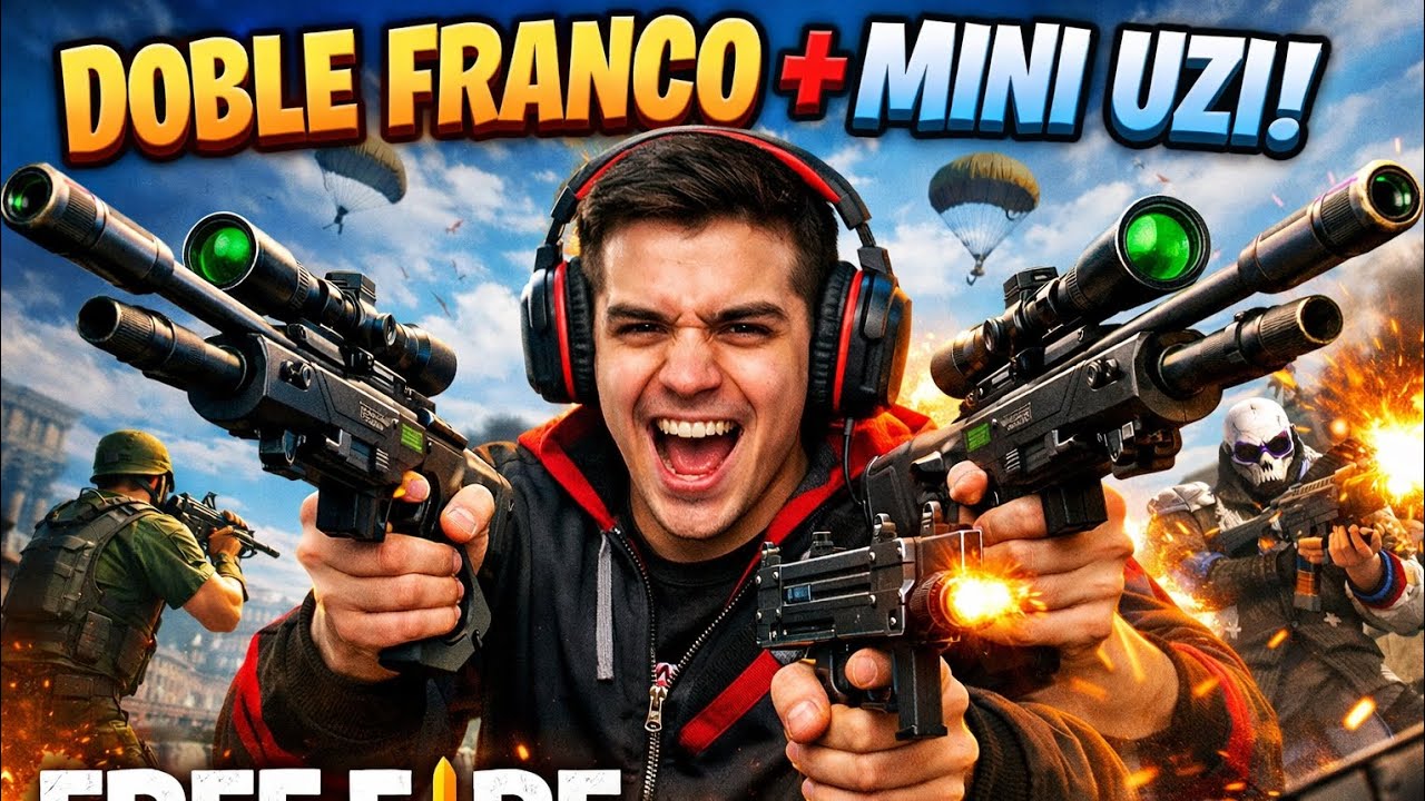 🔥 Reto Extremo: Doble Franco + Mini Uzi ¿Se Puede Ganar Así?