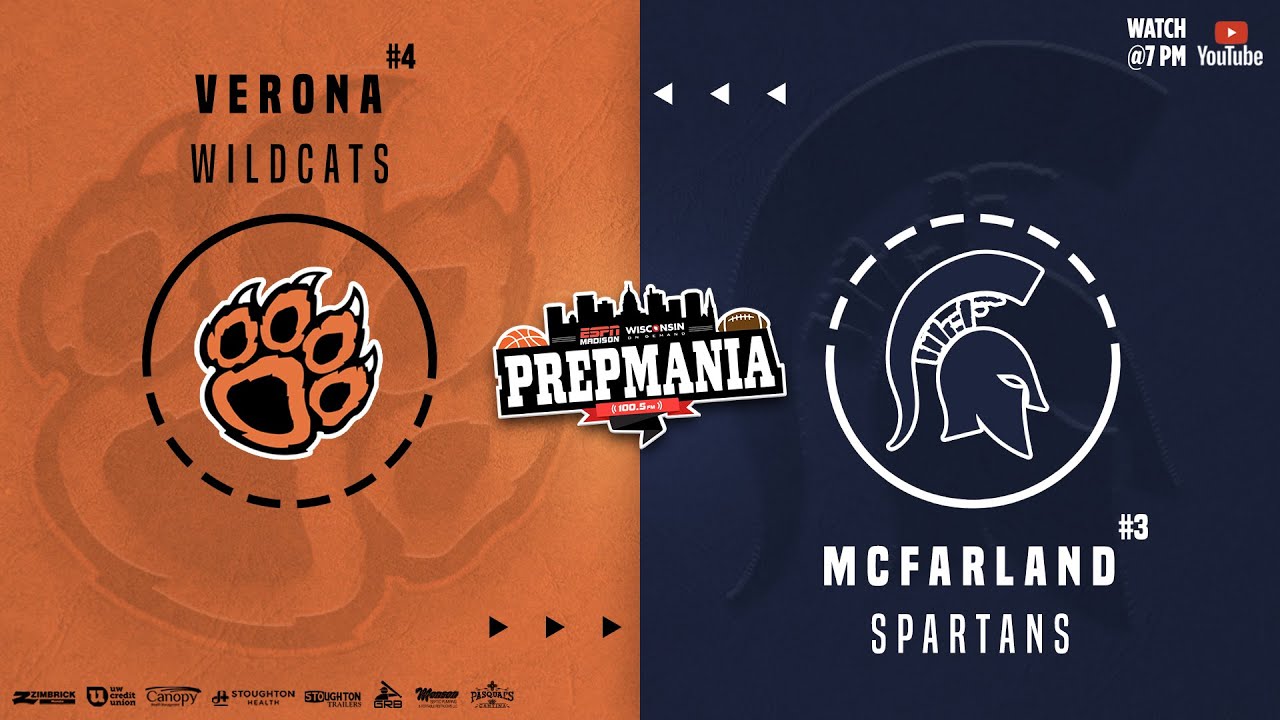 12.9.23 Zimbrick Honda's PrepMania: Verona vs. McFarland