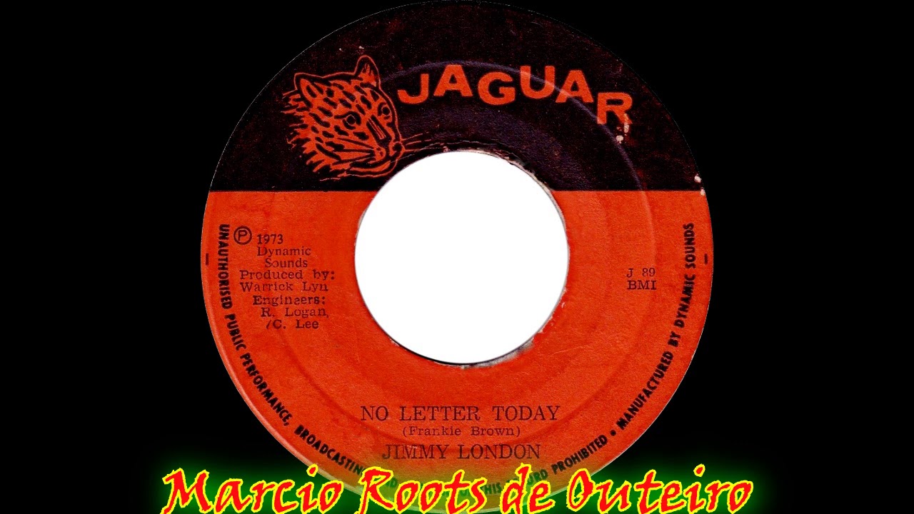 JIMMY LONDON - No Letter Today (7