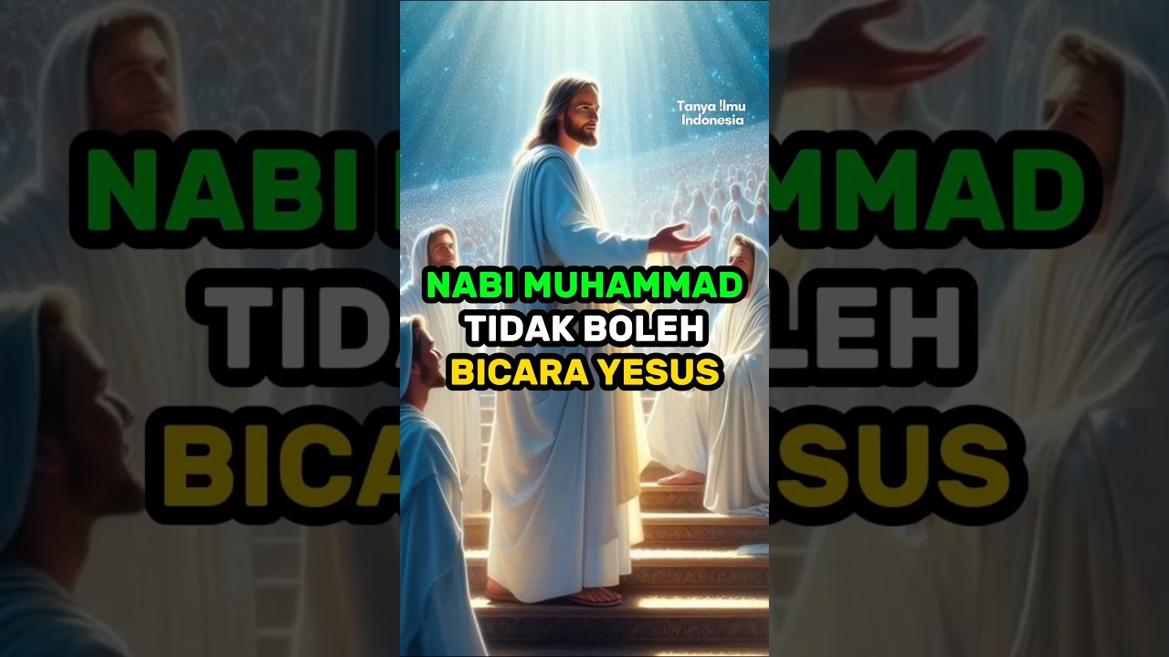 NABI MUHAMMAD TIDAK BOLEH BICARA TENTANG YESUS #shortsfeed #kisah @tanyailmuindonesia