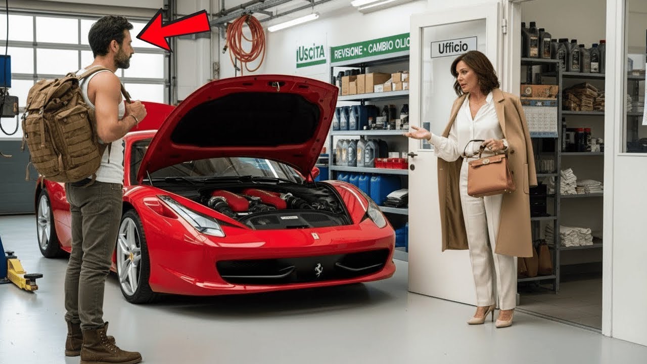 Никто не чинил Ferrari 30 дней… пока безработный механик не вошёл в гараж
