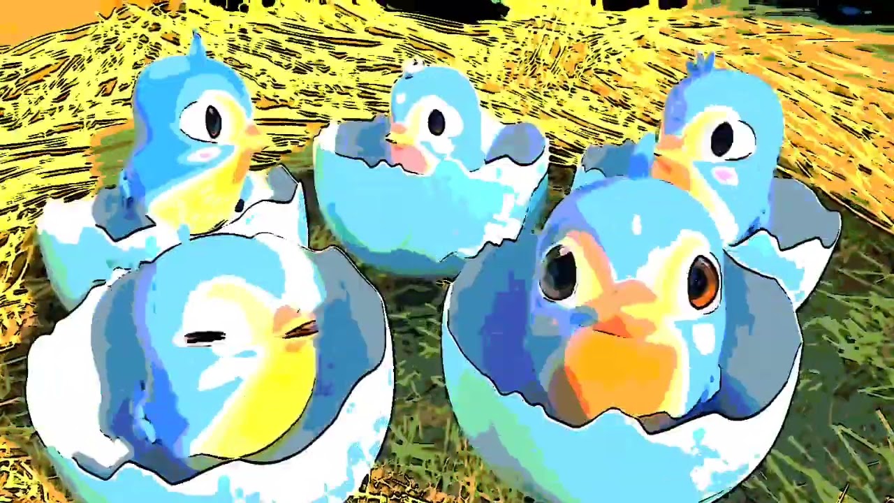 Bird Egg in the nest effects sponsored by Klasky Csupo 2001 Effects