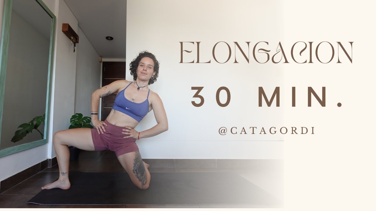 Elongación + movilidad 30 min. ✨ Tren inferior 🪸