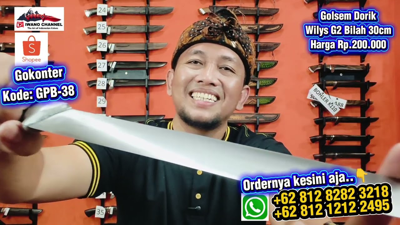 Review Golsem Perr Wilys G2, SLD Hitachi & Sleipner A88 Kualitas Elit Harga irit..!!