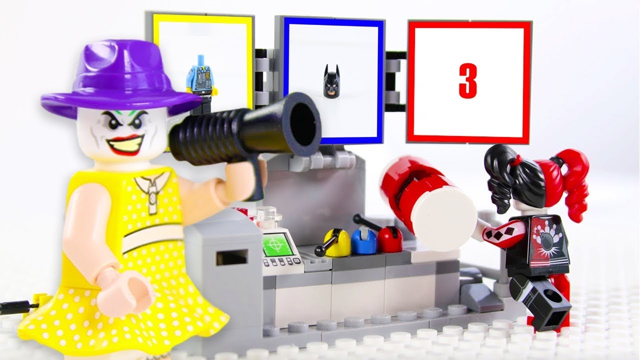 LEGO Experimental Joker Minifigure STOP MOTION LEGO Joker Builds Batman | LEGO | Billy Bricks