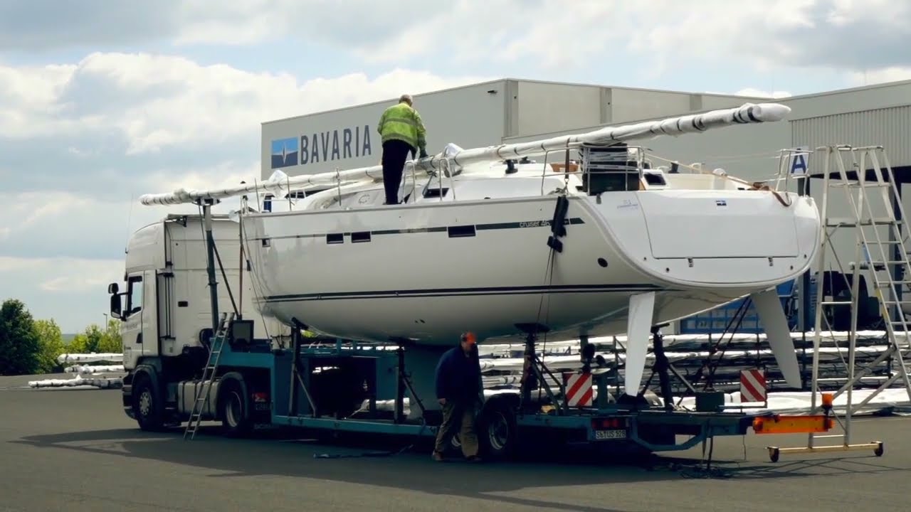 BAVARIA YACHTS Shipyard Tour for Motor and Power Yachts (inboard and outboard)
