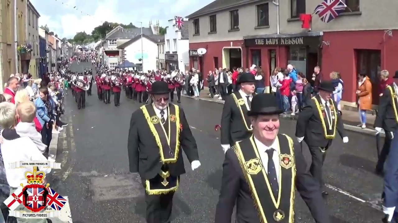 Churchill Sliver Band (2) @ Co Fermanagh Grand Black Chapter Parade 2023