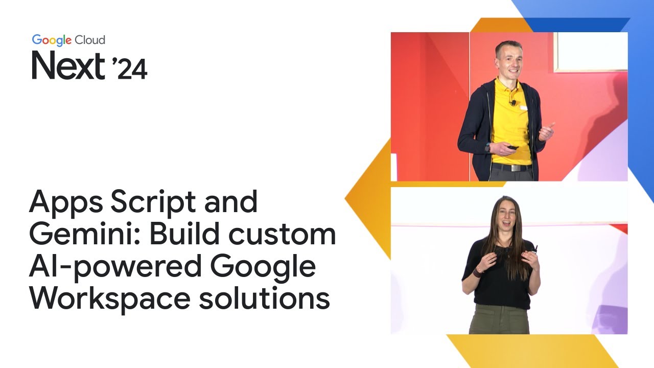 Apps Script and Gemini: Build custom AI-powered Google Workspace solutions