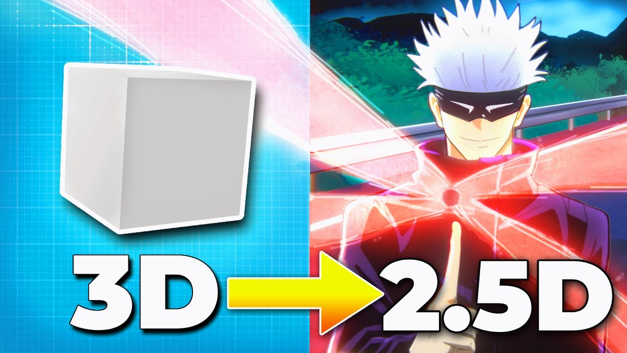 Hice Jujutsu Kaisen en 200 HORAS y en 3D