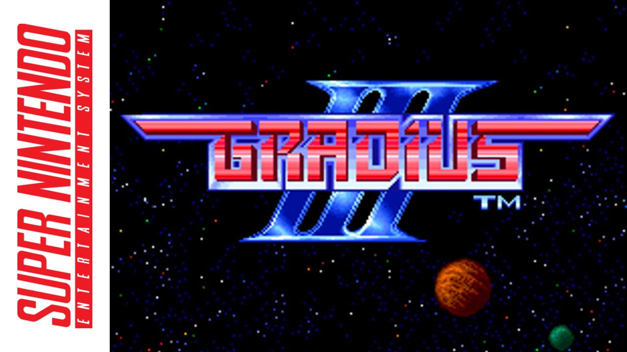 [SNES] Gradius III (1990) Longplay