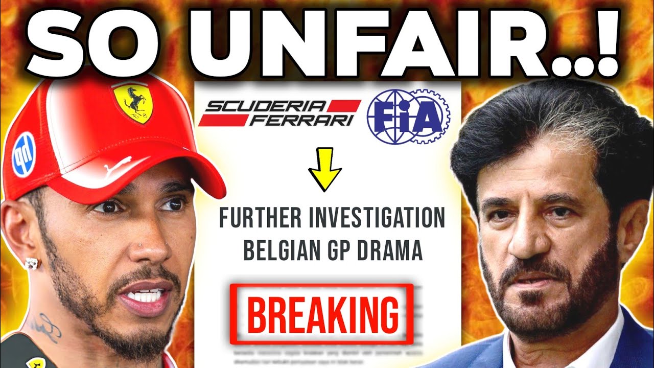 HUGE NEWS for F1 Teams as FIA Launches FURTHER INVESTIGATION Following Belgian Penalty Controversy