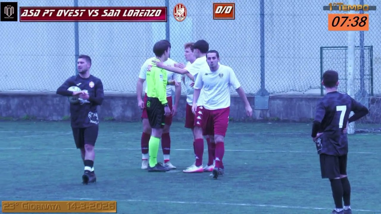 ASD PT Ovest Vs S.Lorenzo 2-3 PT