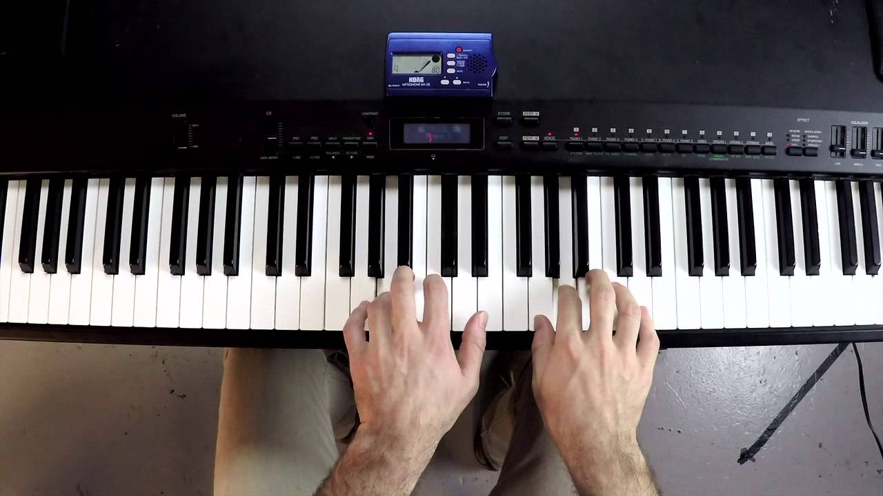 Hanon Piano Exercise 10 Demo