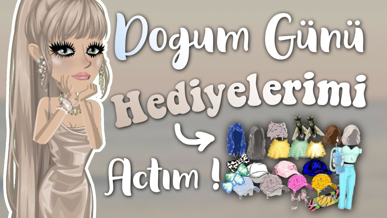 MSP DOĞUM GÜNÜ HEDİYELERİMİ AÇTIM! / #msp #hediye 💗 / @MspFairyMoon