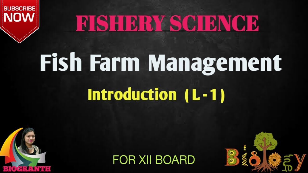 FISH FARM MANAGEMENT L-1