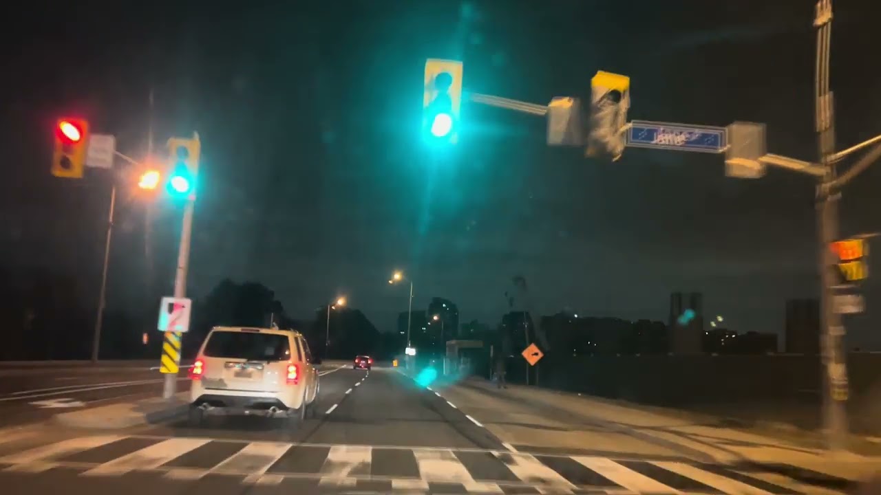 Sáng sớm ngoại ô thành phố Toronto Canada 