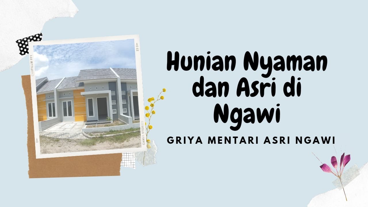 Rumah Murah Ngawi | GRIYA MENTARI ASRI Hunian paling Nyaman dan Asri Di Ngawi #Shorts