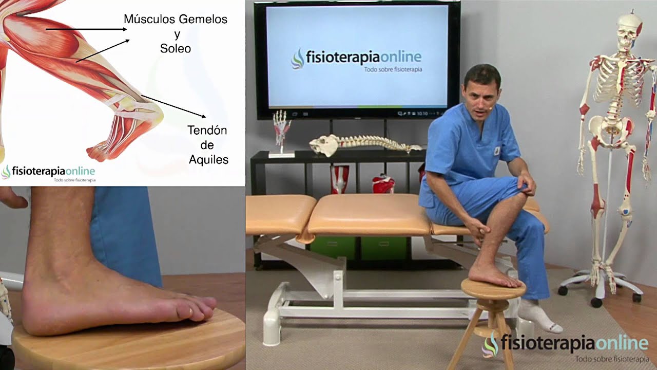 Automasaje para la tendinitis y dolor del tend&oacute;n de Aquiles
