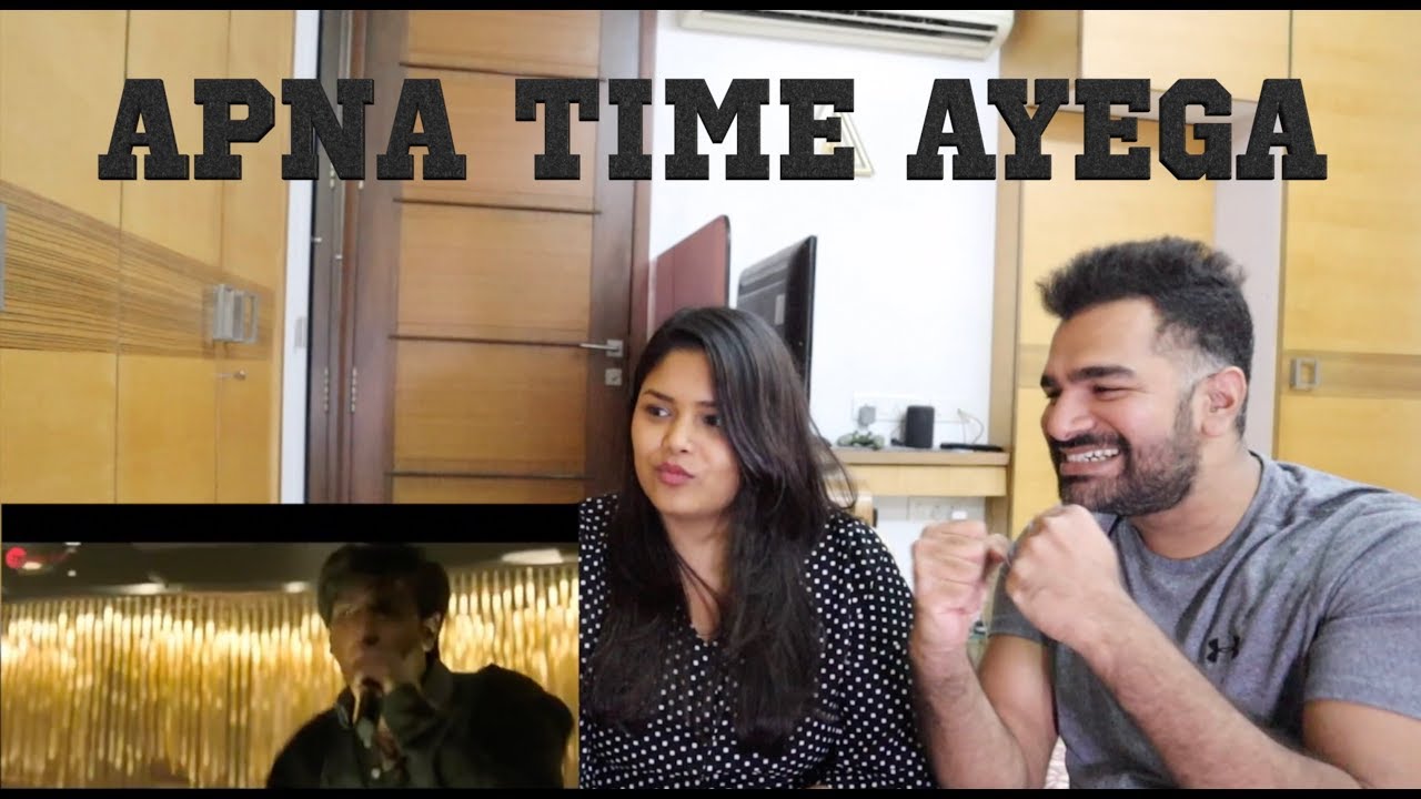 COUPLE REACTS TO  APNA TIME AYEGA | GULLY BOY |