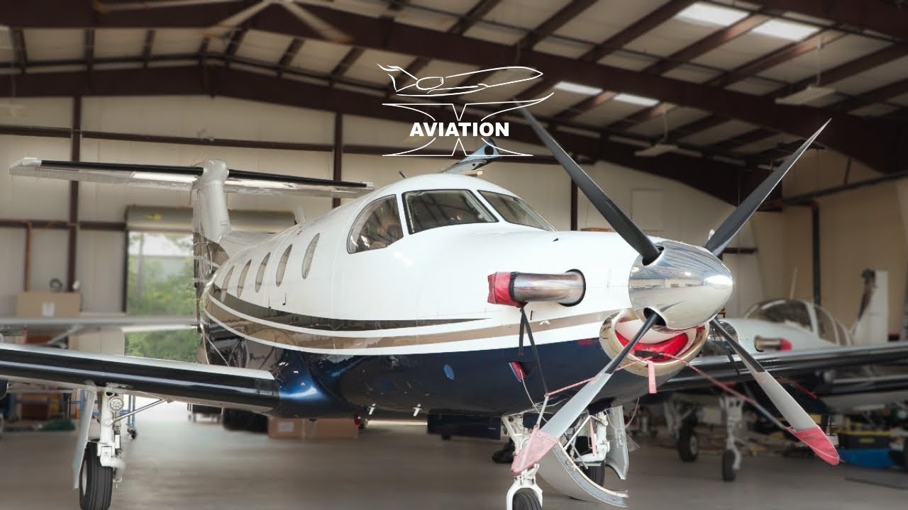 One of a Kind Interior Transformation on 2008 Pilatus PC-12/47