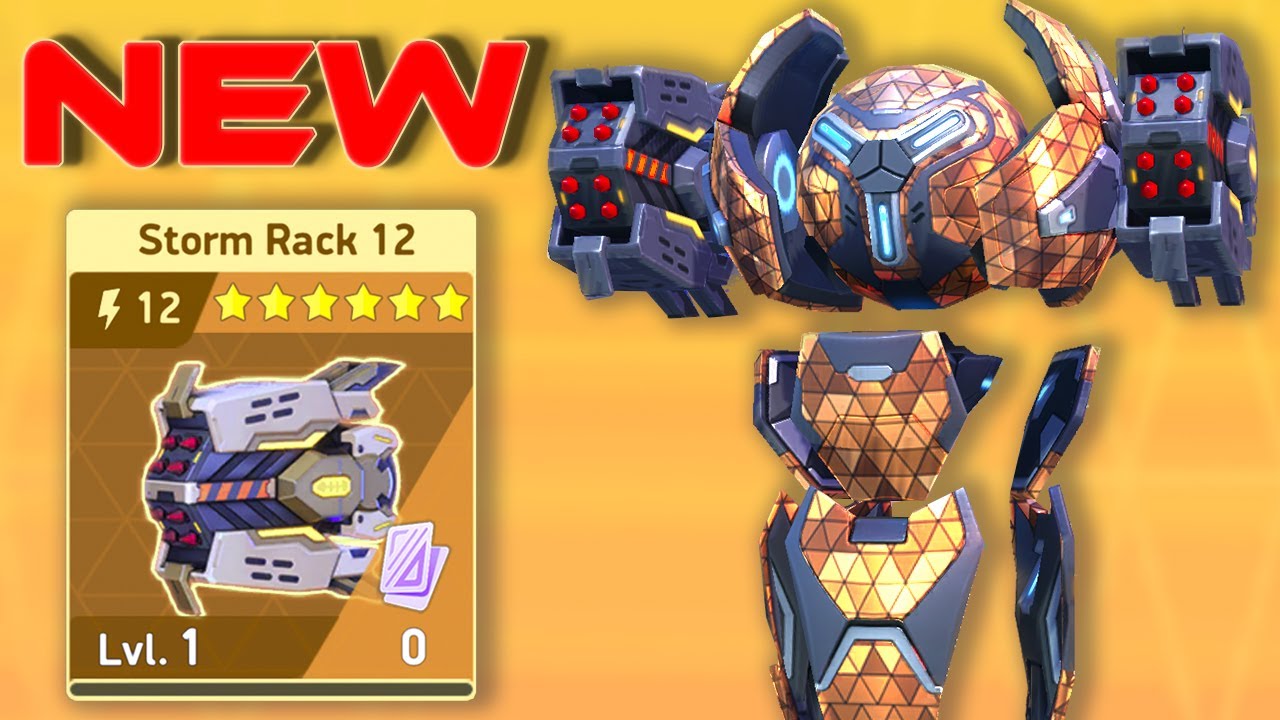 NEW Storm Rack 12 and Surge | Mech Arena