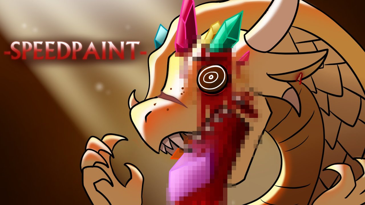 [GORE] Qibli's Bad End (wof speedpaint)