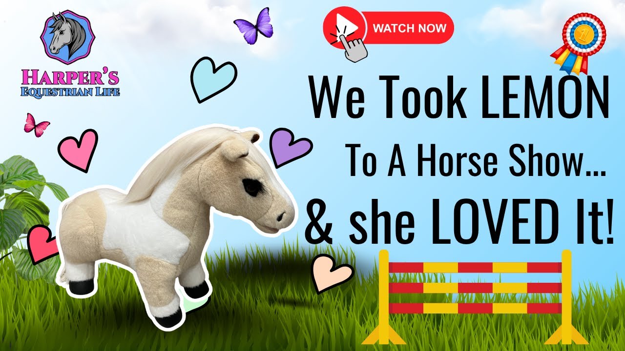 We Took LEMON To A Horse Show ... & She LOVED It! 💖