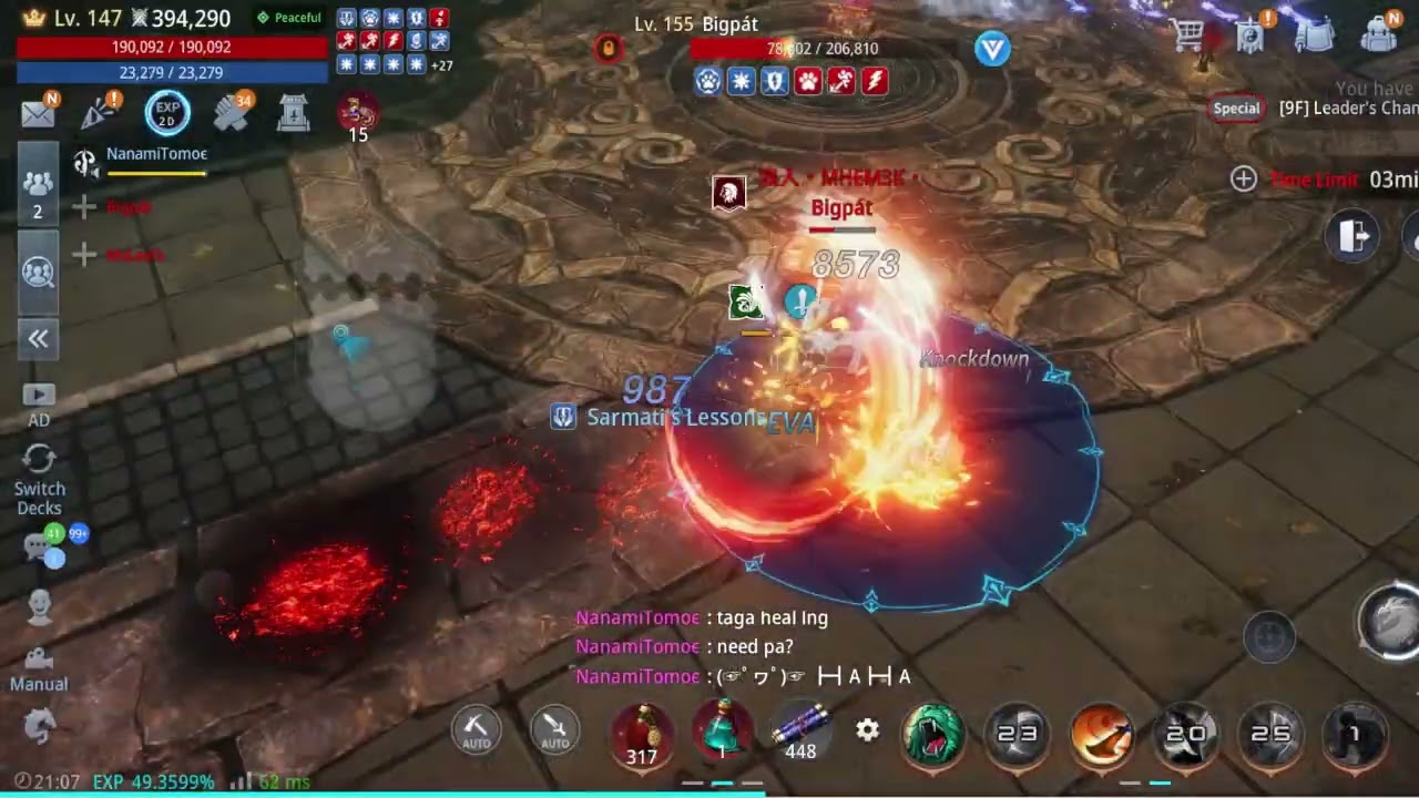 Mir4 Global Warrior Gameplay PVP log 2025 07 09 21 05 13