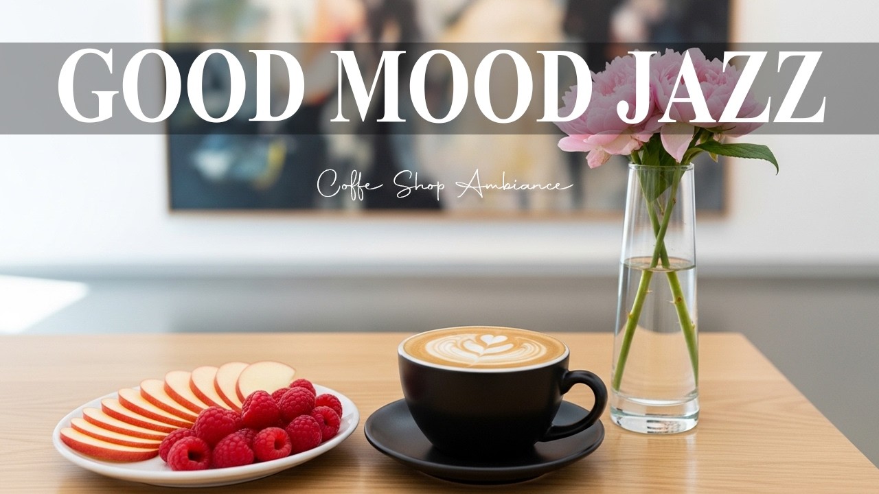 Good Mood Jazz 🎼 Coffee Shop Ambiance - Sweet Bossa Nova Piano Music for  Great Moods