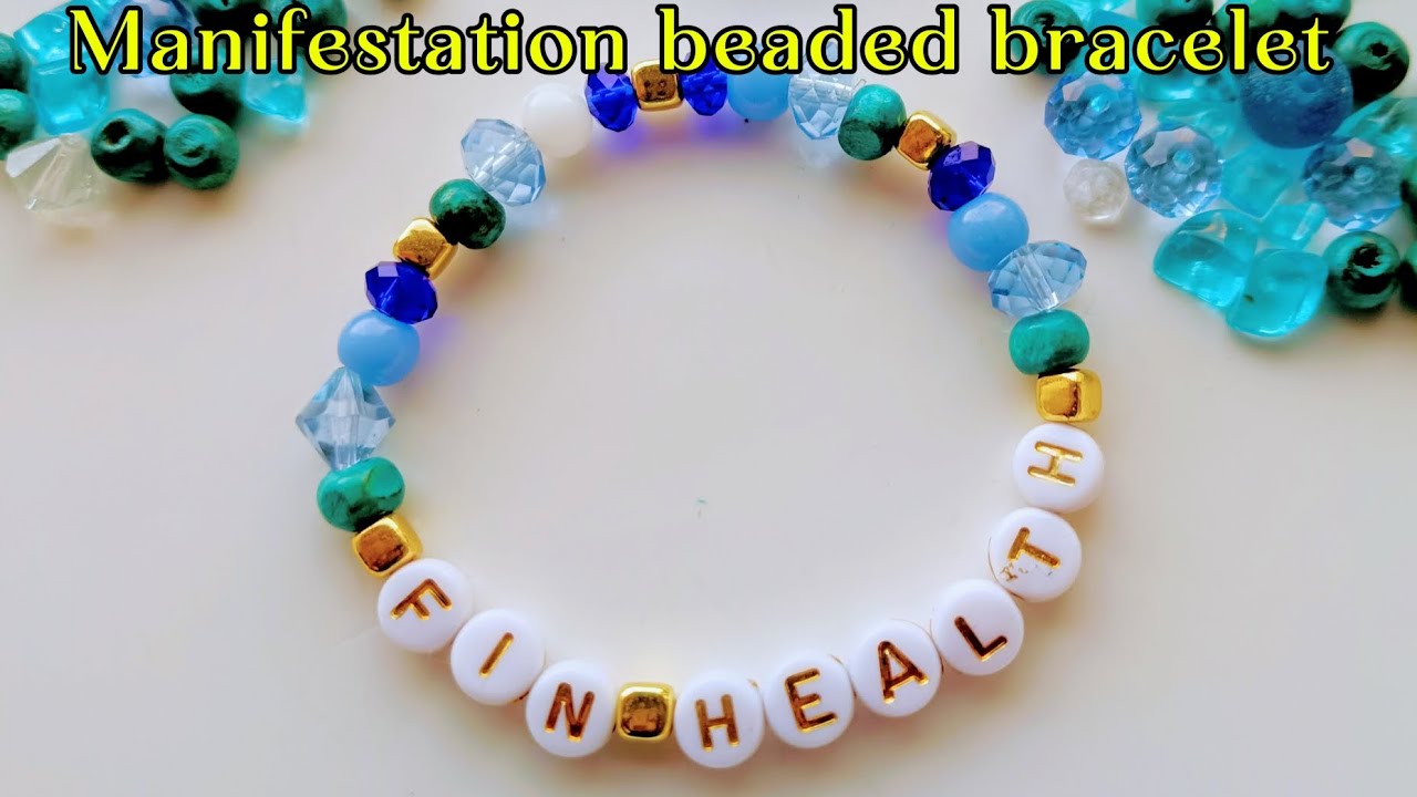 Bead with Me | Creating a Personalized Manifestation Bracelet 🩵 