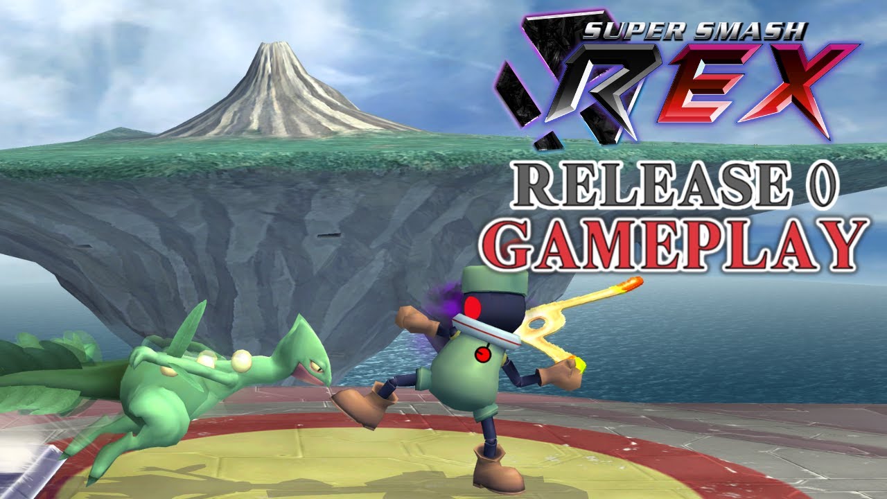 Super Smash REX Release 0 Gameplay (Brawl Mod)