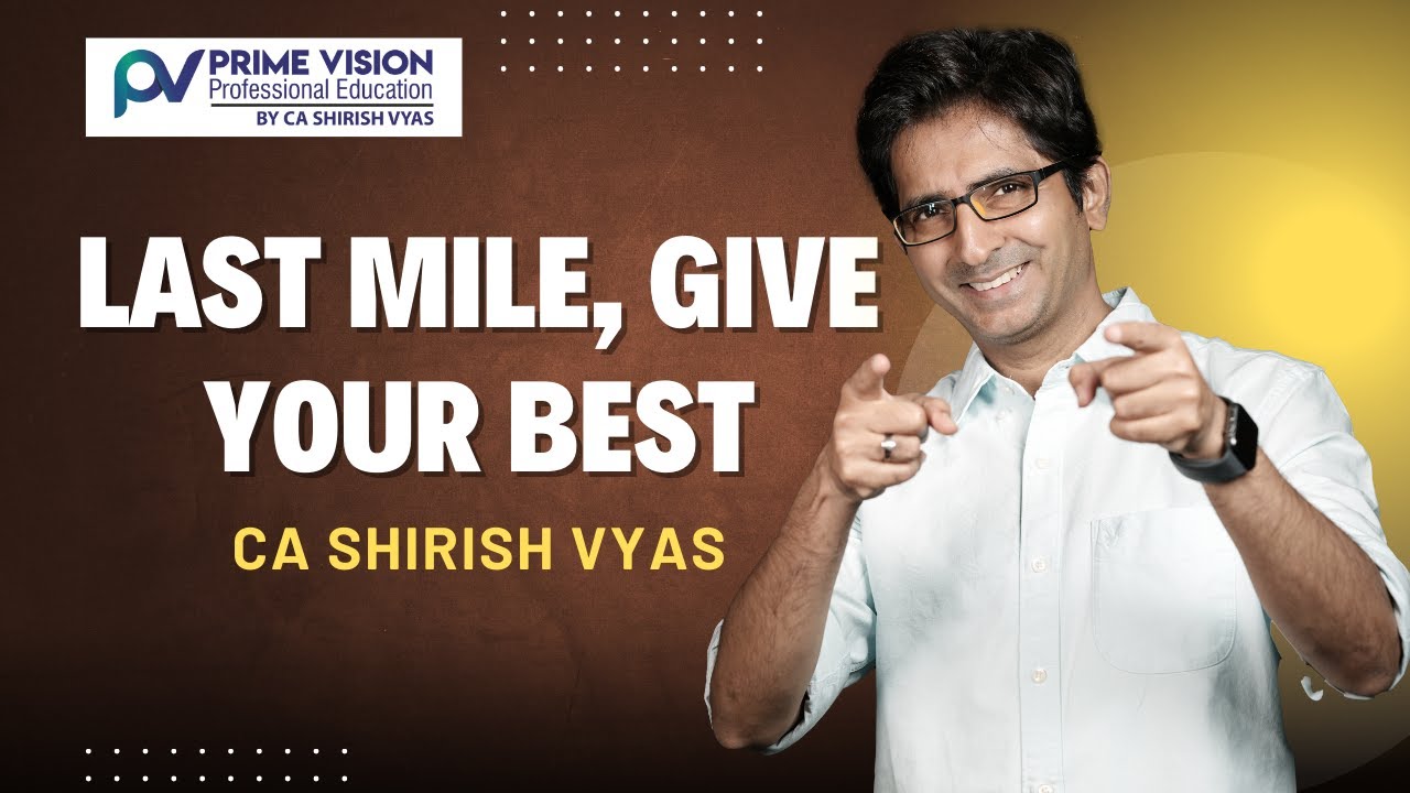 Last Mile Motivation for CA Students | You’ve Got This!