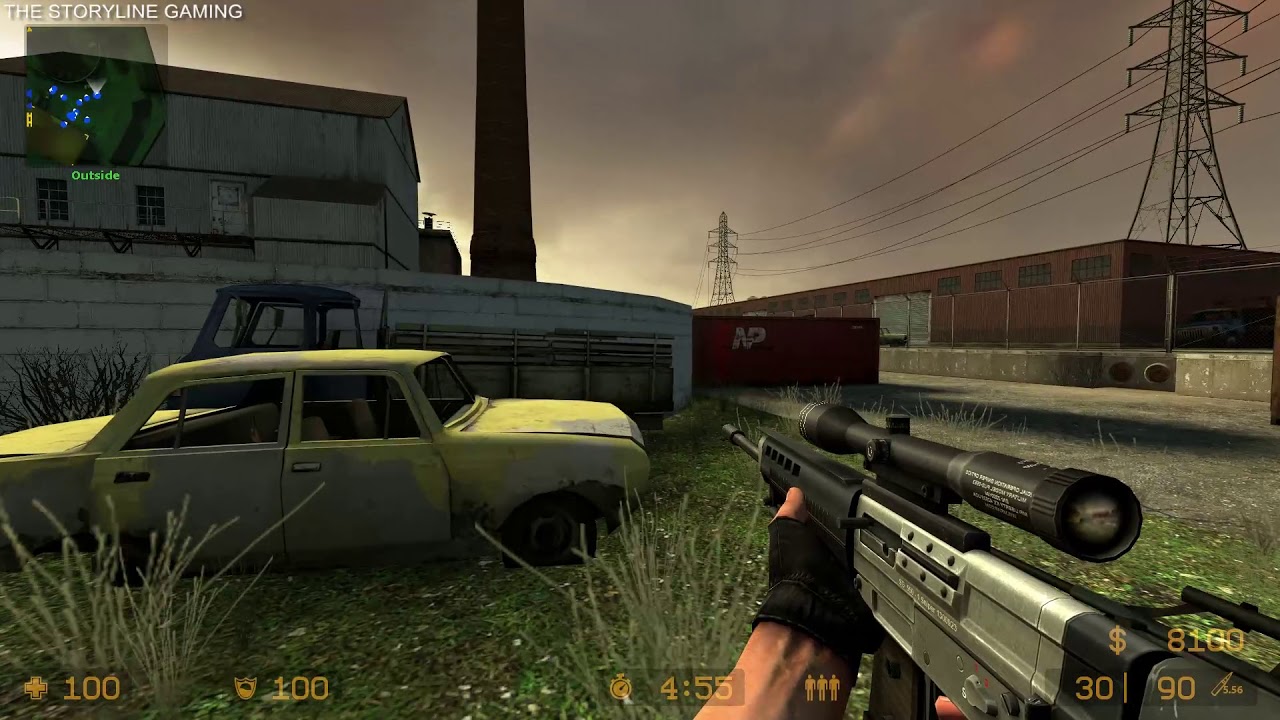 Counter Strike : Source - Compound - Gameplay 
