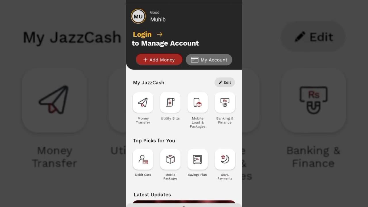 How to recharge balance form jazz cash account easy load kar&agrave;ni ka tarik