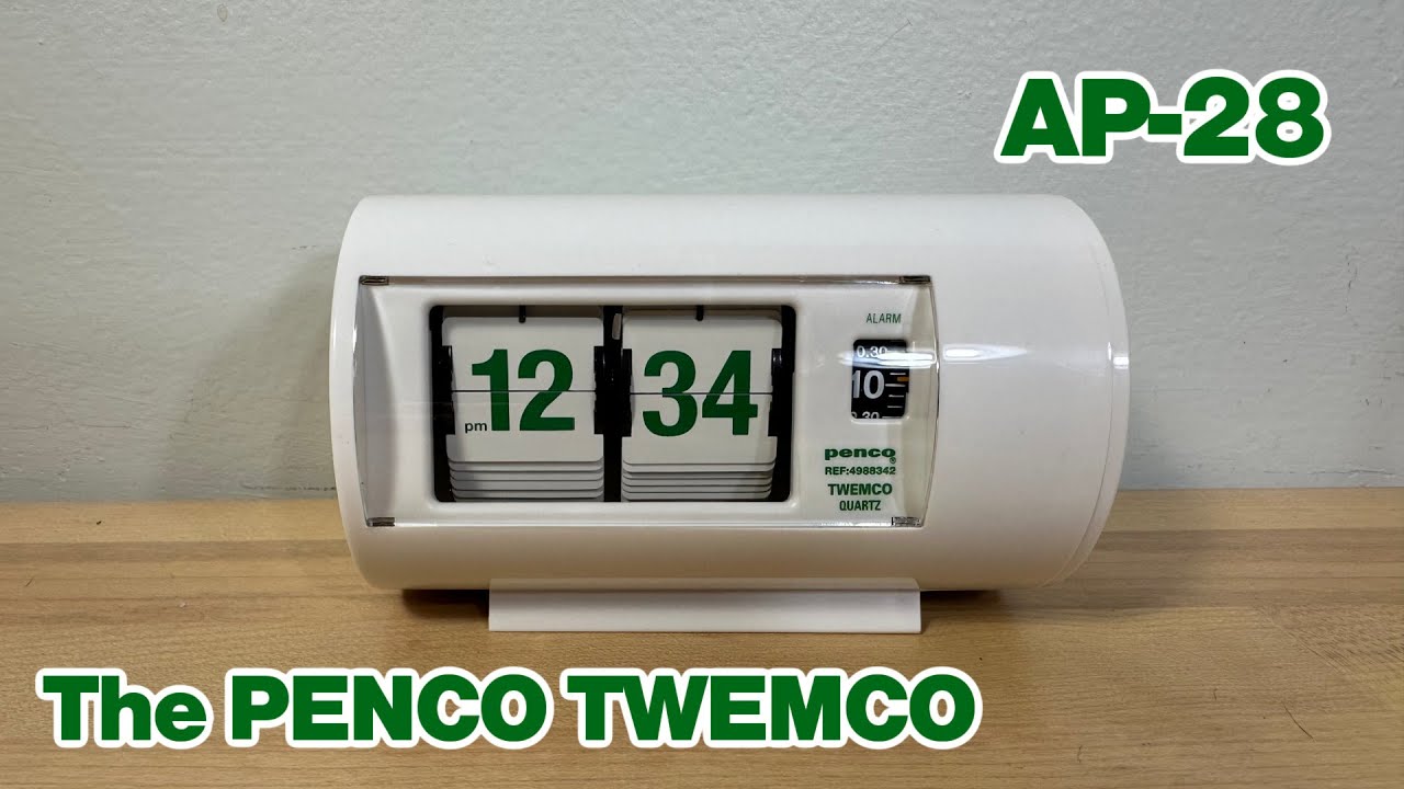 The Penco Twemco AP-28 Flip Clock Alarm