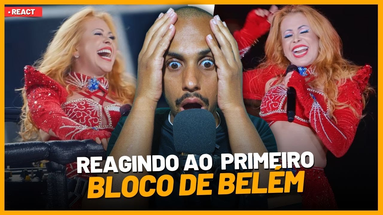 😱 REAGINDO AO PRIMEIRO BLOCO DE BELÉM! JOELMA NA CUIA, ACROBACIAS, UM SURTO!  | Xonados por Joelma