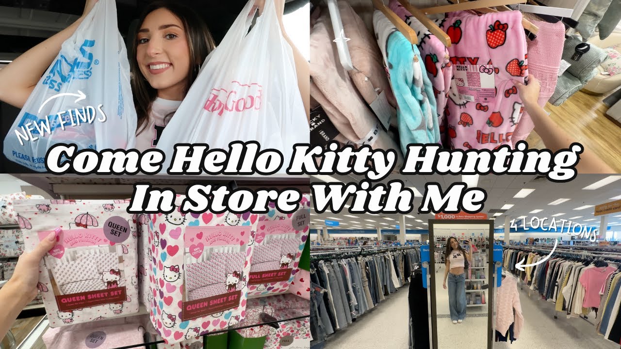 Пойдём на охоту за HELLO KITTY вместе со мной | НОВИНКИ от TJ Maxx, Ross, Marshalls и Home Goods