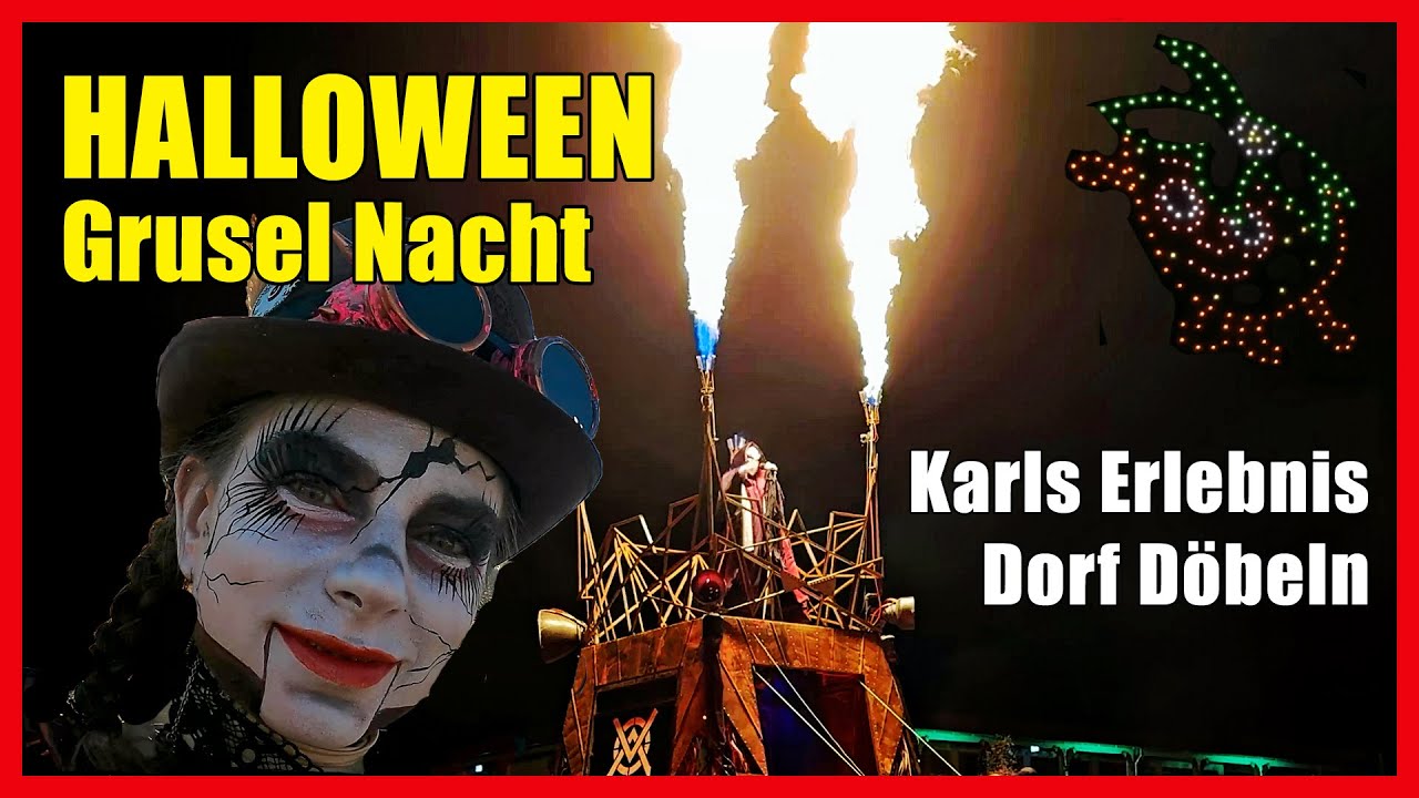 Halloween Grusel Nacht 2025 Karls Erlebnis Dorf Döbeln