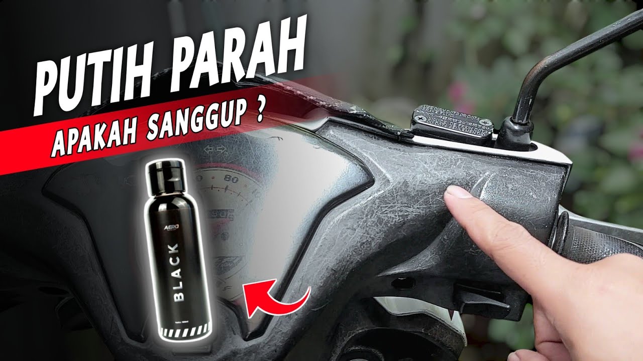 REVIEW AERO BLACK penghitam body motor. Apakah worth it ?