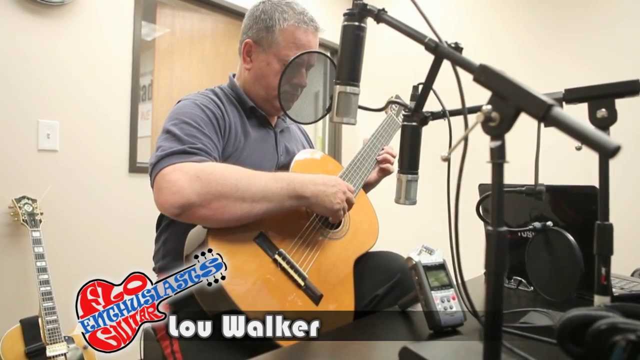 Lou Walker Classical Guitar Performance on The Flo Guitar Enthusiasts Radio Show - April 8, 2013-